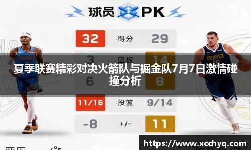 夏季联赛精彩对决火箭队与掘金队7月7日激情碰撞分析